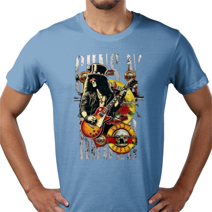 Guns And Roses Theme 1 T-Shirt