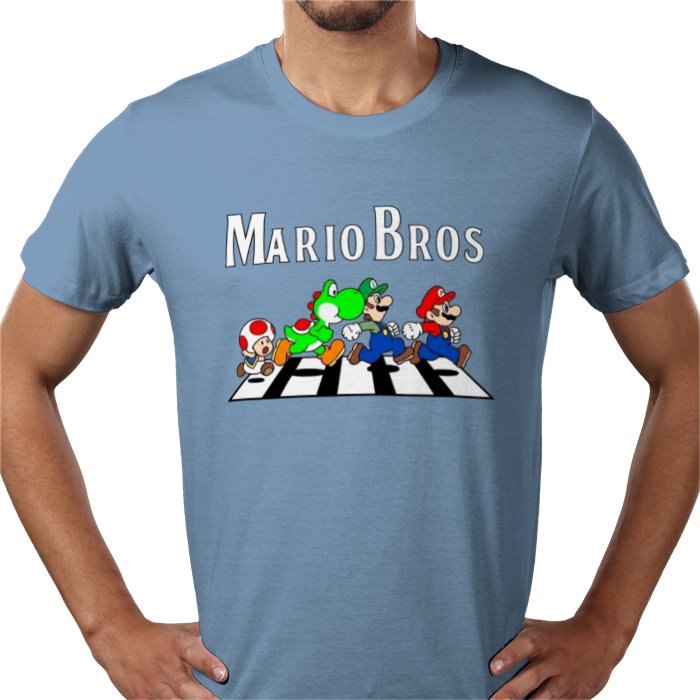Super Mario Bros x The Beatles — Abbey Road Bros T-Shirt