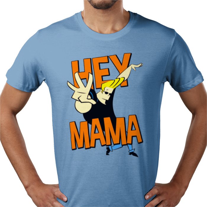 Johnny Bravo Hey Mama T-shirt