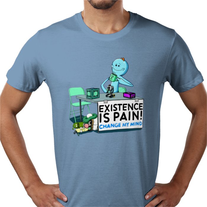 Rick & Morty - Life is Pain... Change My Mind T-Shirt