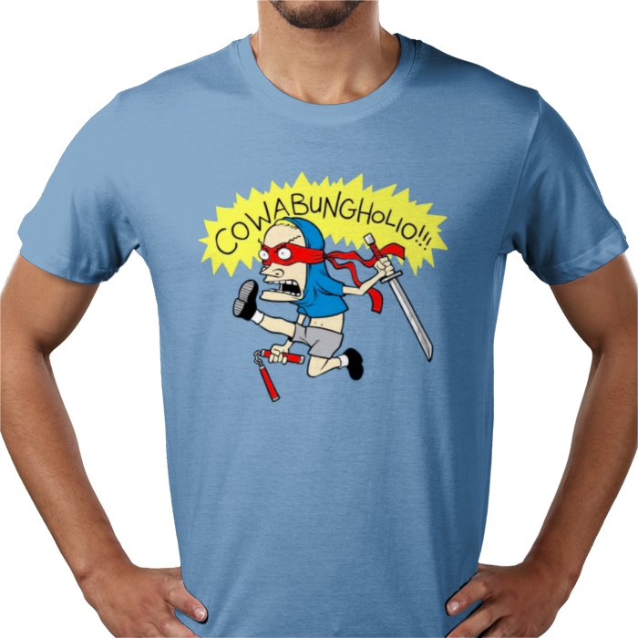 Beavis & Butt Head x Teenage Mutant Ninja Turtles - CowaBungHolio T-shirt