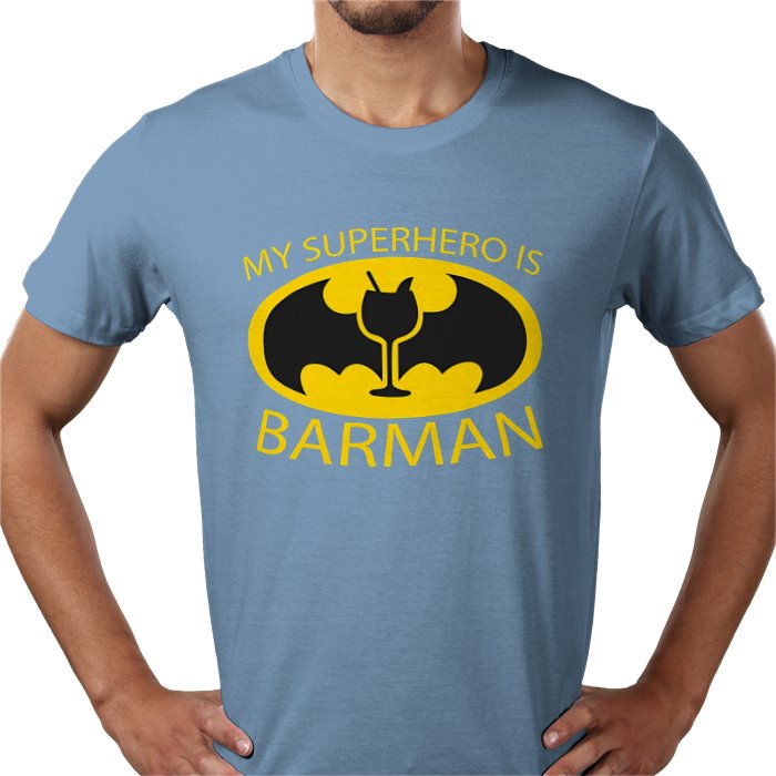 My Superhero Is Barman T-shirt