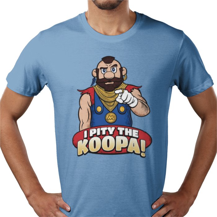 Super Mario x The A Team - I Pity The Koopa T-shirt