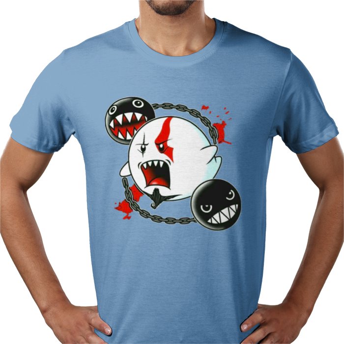 Super Mario x God Of War - Ghost Of War T-Shirt