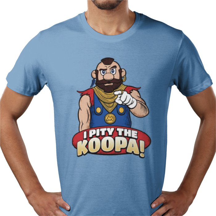 The A Team & Super Mario Bro's - I Pity The Koopa T-shirt