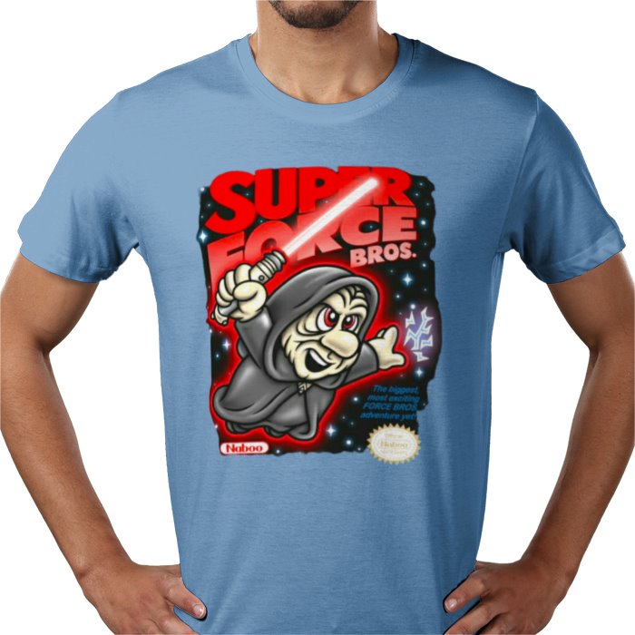 Super Mario Bro's & Star Wars - Super Force Bros T-shirt