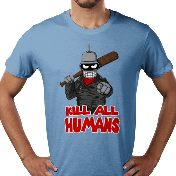 Futurama x The Walking Dead - Kill All Humans T-shirt
