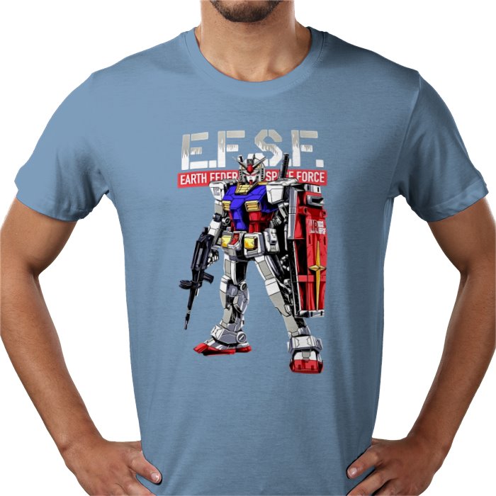 Gundam Wing — EFSF T-Shirt