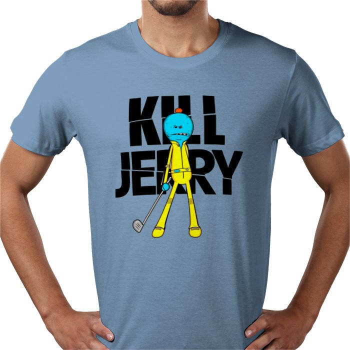 Rick & Morty x Kill Bill Parody - Kill Jerry T-Shirt