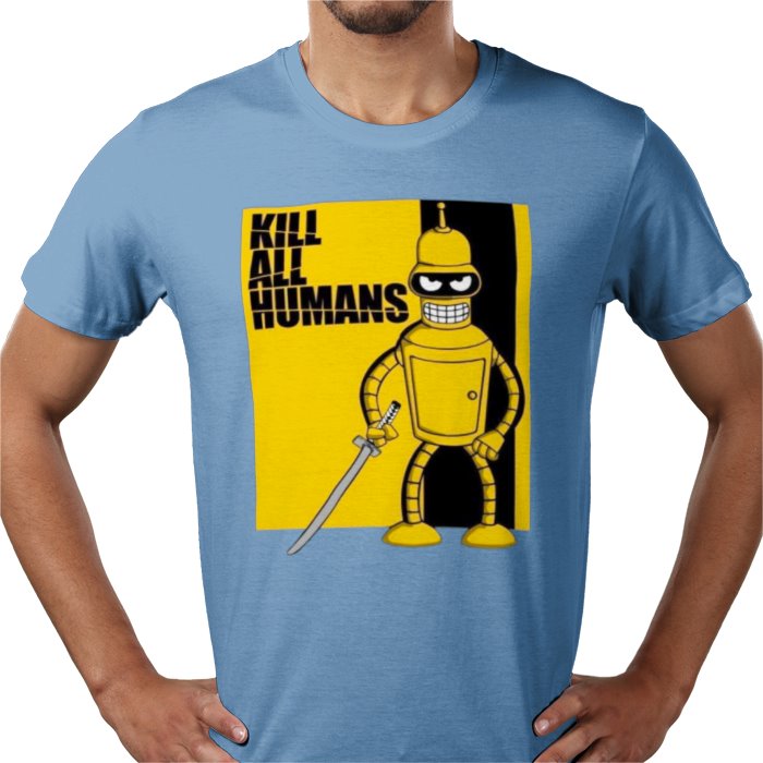 Futurama x Kill Bill - Kill All Humans T-shirt