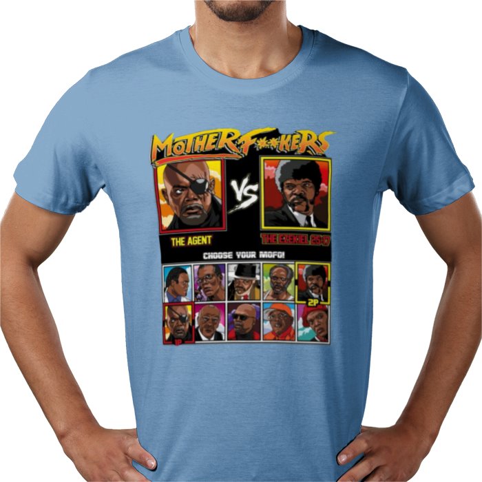 Samuel Jackson & Street Fighter - Mother F**kers T-shirt