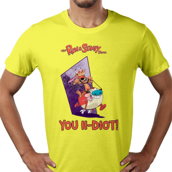 Ren & Stimpy - You Ii-diot T-shirt