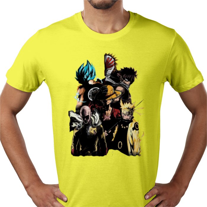 Anime - Heroes Crossover T-shirt