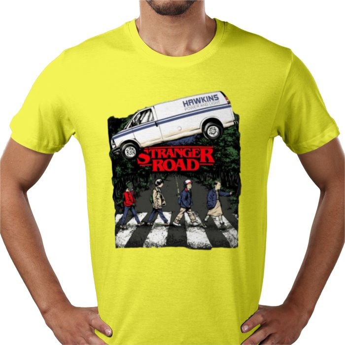 Stranger Things & The Beatles - Abbey Road T-shirt