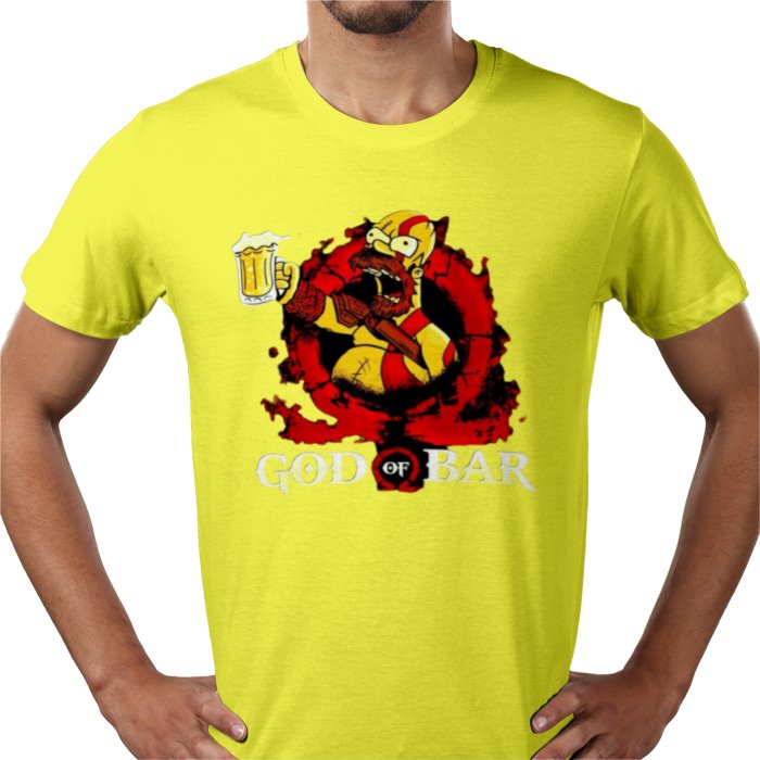 The Simpsons & God Of War - God Of Bar T-shirt