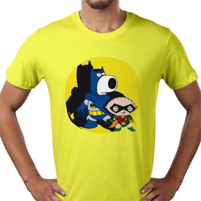 Family Guy & Batman - Batman & Robin T-shirt