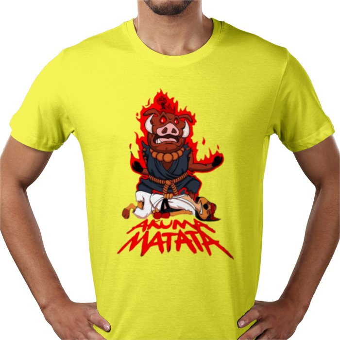 Timone & Pumba & Street Fighter - Akuma Matata T-shirt