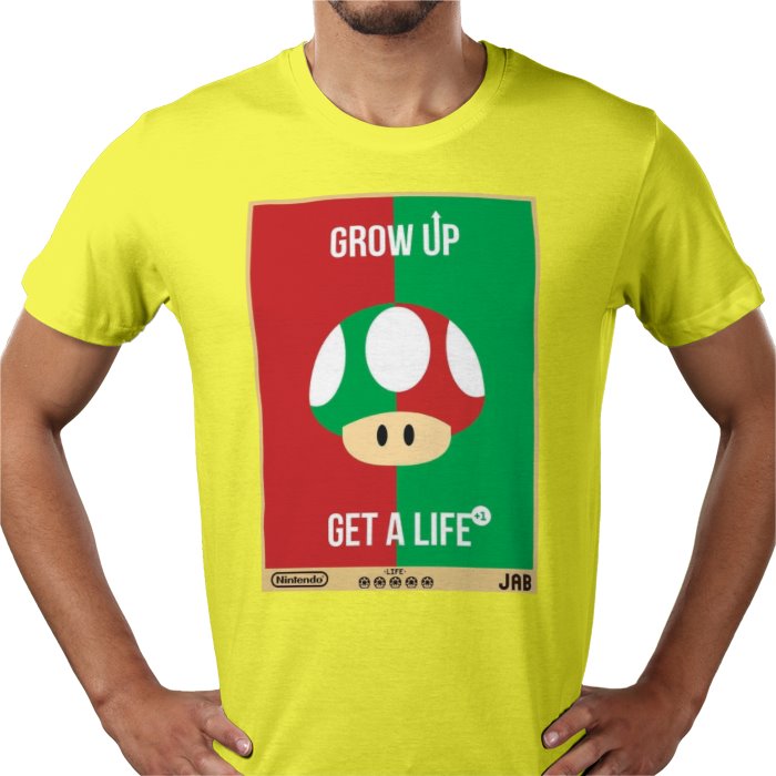 Super Mario Bro's - Get A Life T-shirt