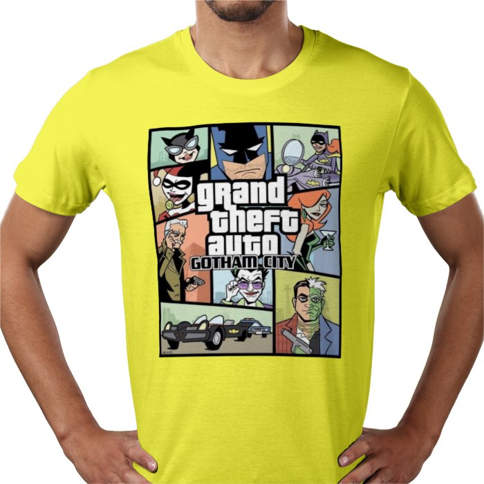 Batman & Grand Theft Auto - Grand Theft Auto Gotham T-shirt