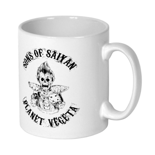 Dragonball Z & Sons Of Anarchy - Sons Of Vegeta Mug