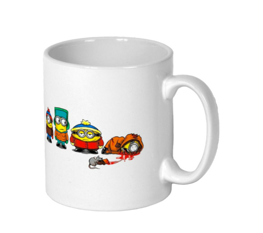 Minions & South Park - Oh My God! They Killed Kevin Mug