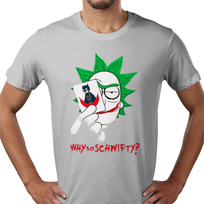 Rick & Morty x Batman - Why So Schwifty T-shirt
