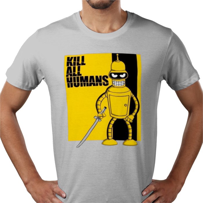 Futurama x Kill Bill - Kill All Humans T-shirt