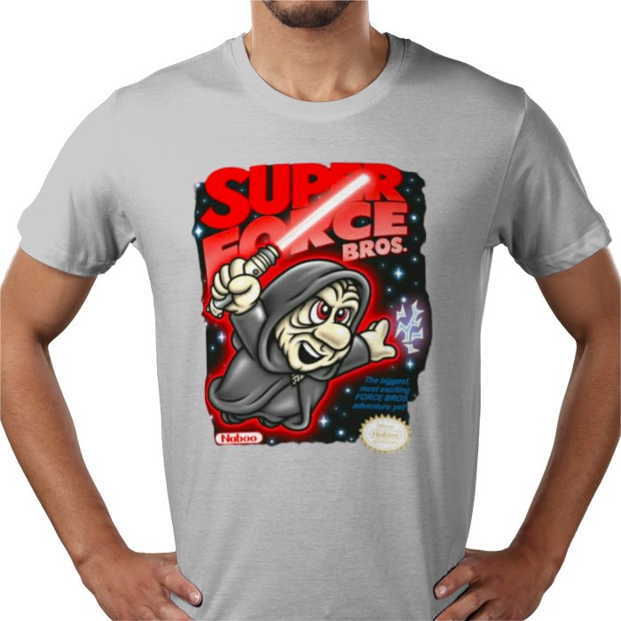 Super Mario Bro's & Star Wars - Super Force Bros T-shirt