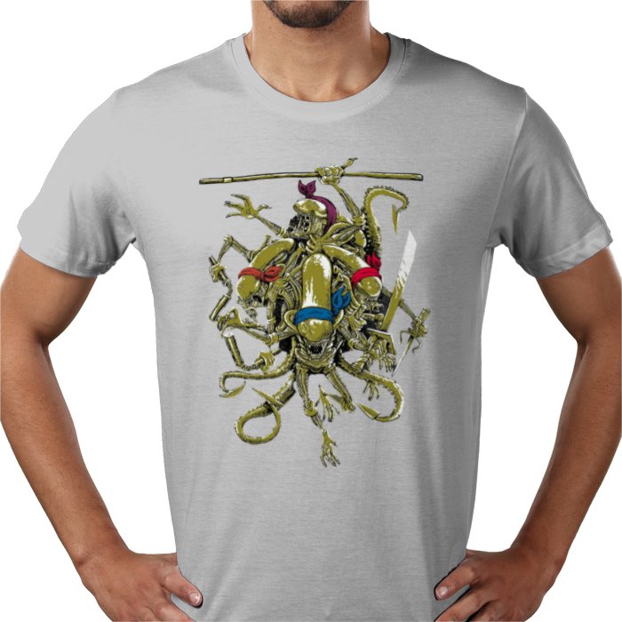 Aliens & Teenage Mutant Ninja Turtles - Teenage Mutant Xenomorph Ninja's T-shirt