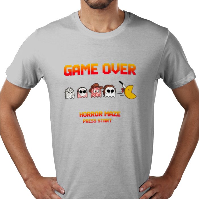 Pacman x Horror Movies - Horror Mashup T-shirt