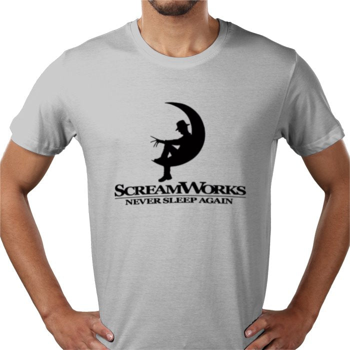 A Nightmare On Elm Street & DreamWorks - ScreamWorks T-shirt