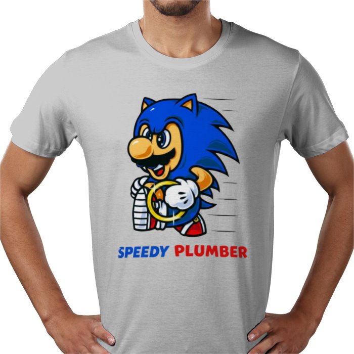 Super Mario x Sonic - Mario The Hedgehog T-shirt