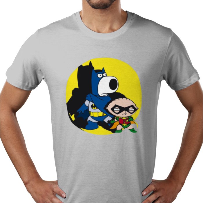 Family Guy & Batman - Batman & Robin T-shirt