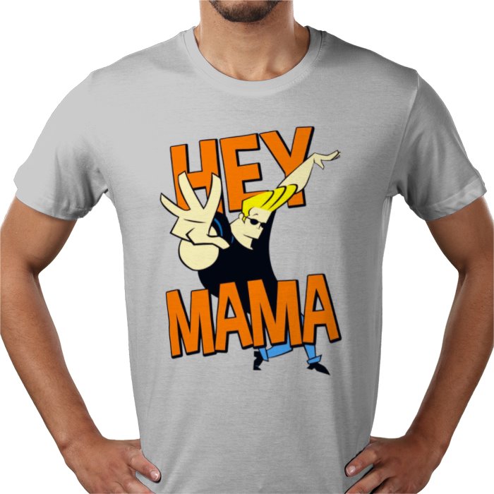 Johnny Bravo Hey Mama T-shirt