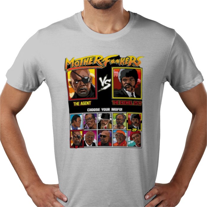 Samuel Jackson & Street Fighter - Mother F**kers T-shirt