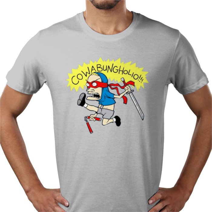 Beavis & Butt Head x Teenage Mutant Ninja Turtles - CowaBungHolio T-shirt