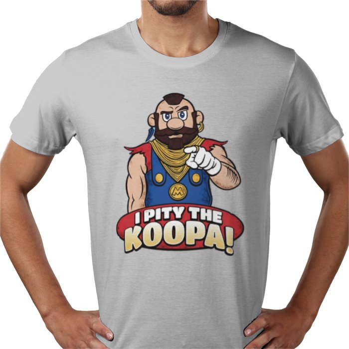 The A Team & Super Mario Bro's - I Pity The Koopa T-shirt