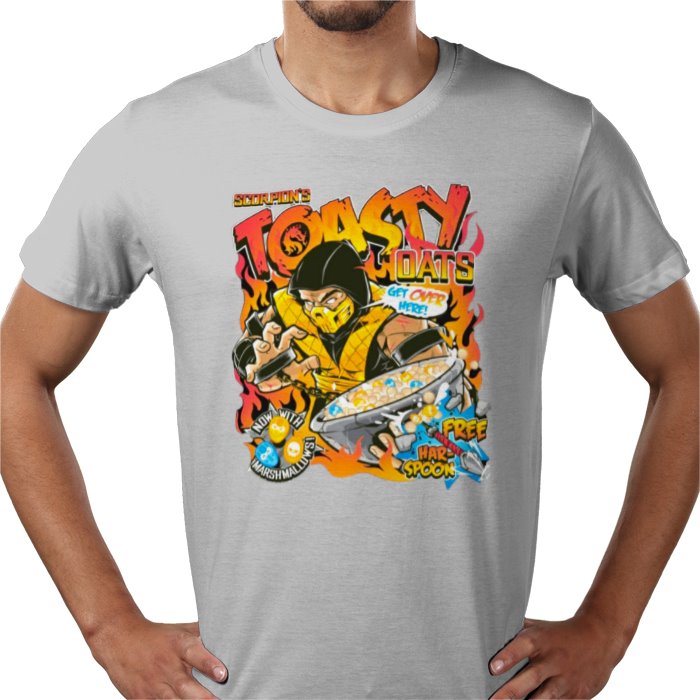 Mortal Kombat - Scorpion Toasty Oats T-shirt