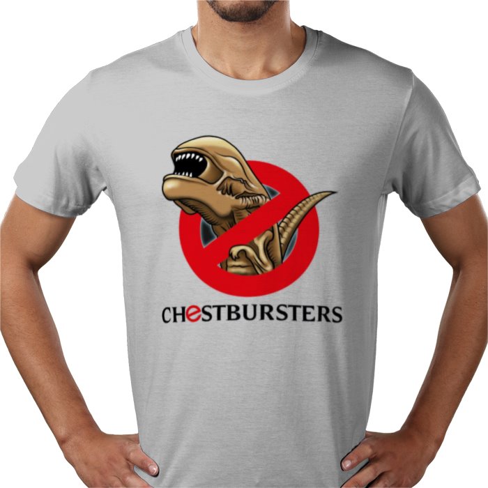 Aliens & Ghostbusters - Chestbursters T-shirt