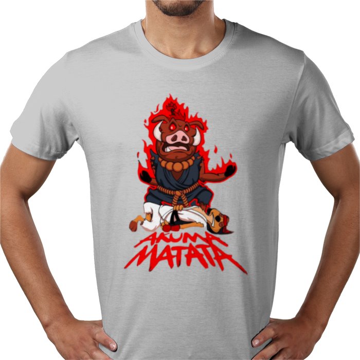 Timone & Pumba & Street Fighter - Akuma Matata T-shirt