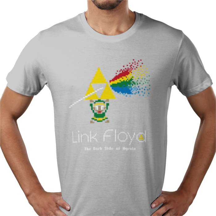 The Legend Of Zelda & Pink Floyd - Link Floyd T-shirt