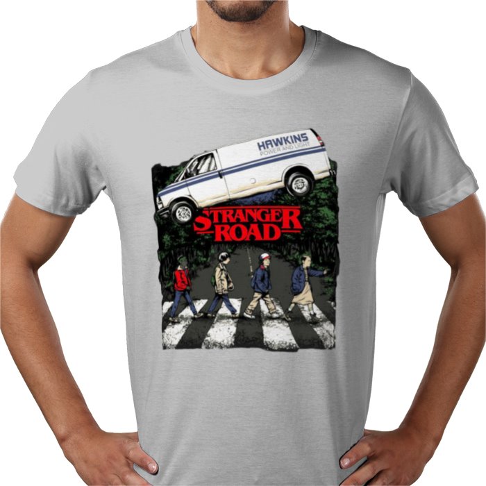 Stranger Things & The Beatles - Abbey Road T-shirt