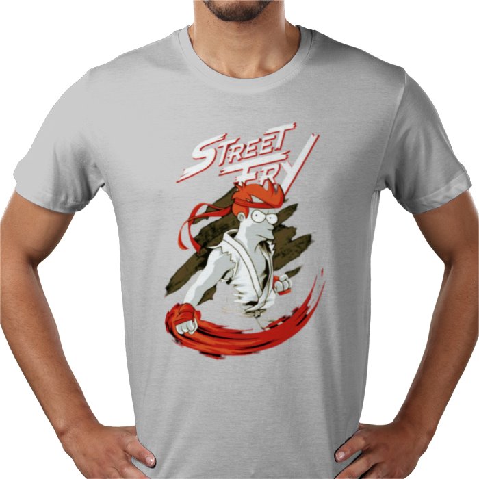 Futurama x Street Fighter - Street Fry T-shirt