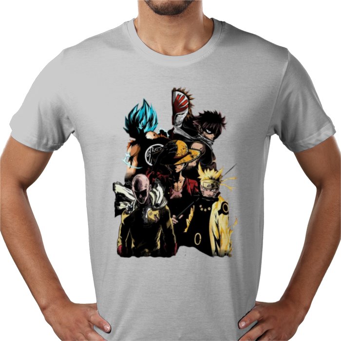 Anime - Heroes Crossover T-shirt