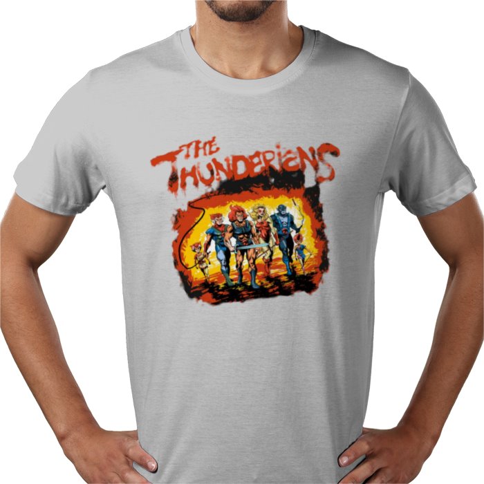 Thundercats & The Warriors - The Thundarians T-shirt