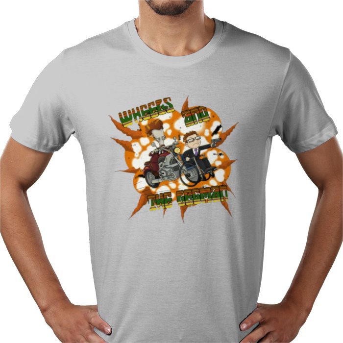 American Dad - Wheels And The Leg Man T-shirt