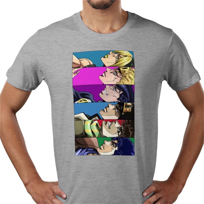 JoJo's Bizarre Adventure - Side Collage T-Shirt