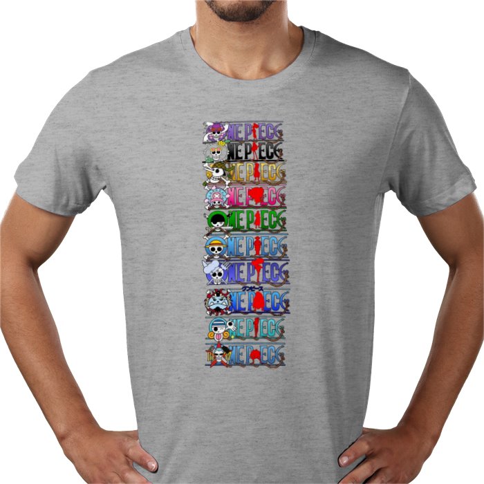 One Piece - Stacked Logo T-Shirt