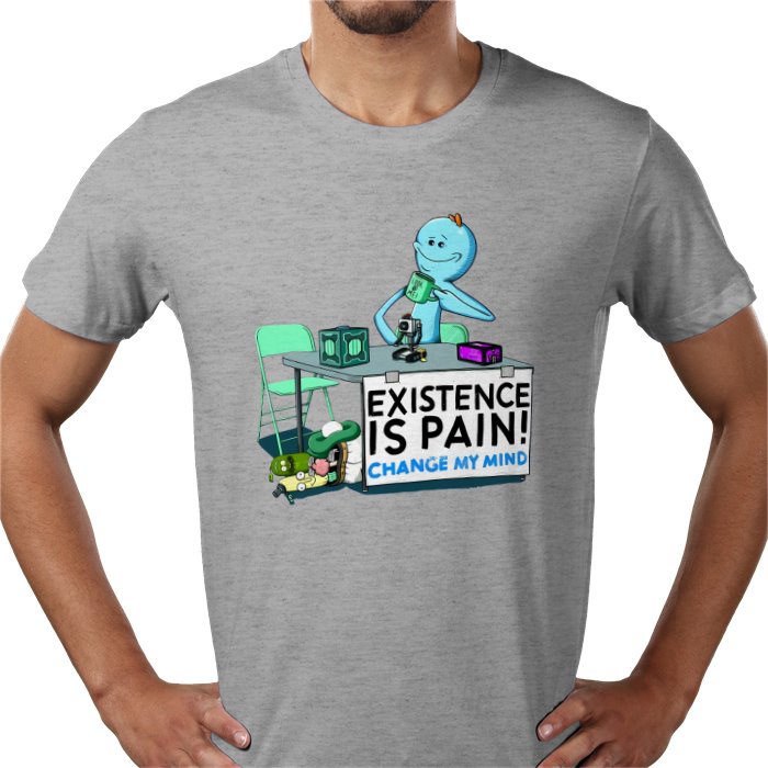 Rick & Morty - Life is Pain... Change My Mind T-Shirt