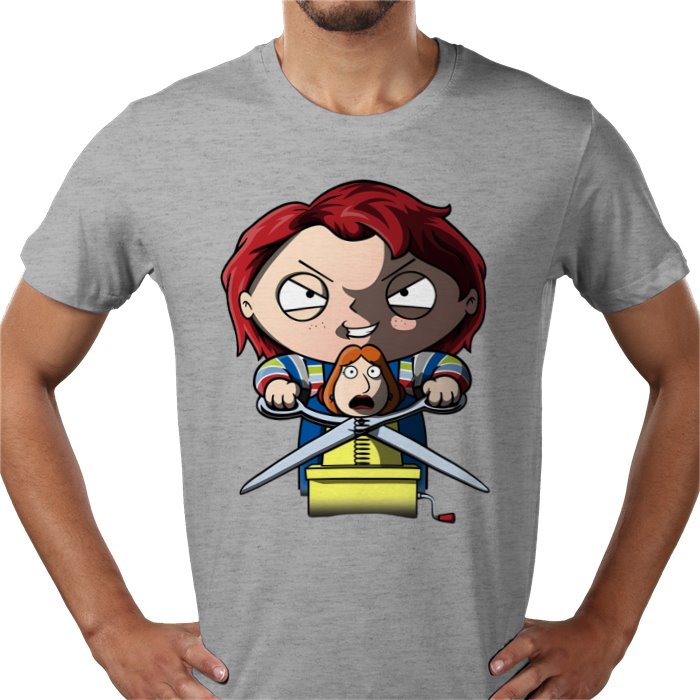 Family Guy x Chucky Parody T-Shirt
